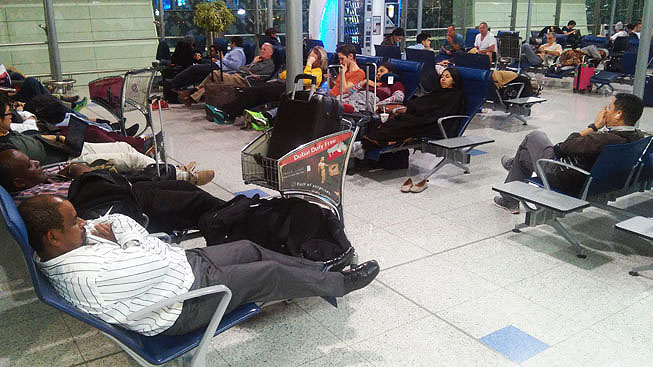 Как спать в аэропорту: рекомендации